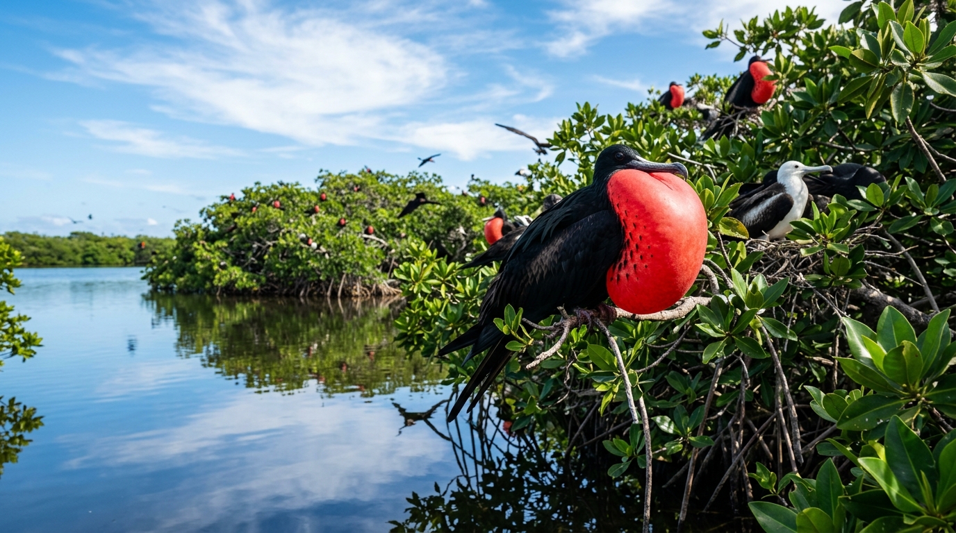 Frigate Bird Sanctuary (Laguna di Codrington)